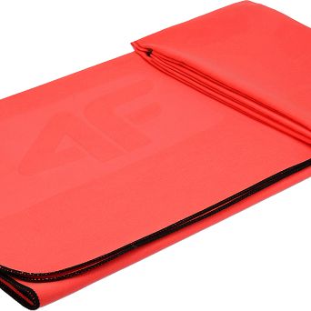 Ręcznik 4F czerwony neon 80x130 cm RECU001 H4L20