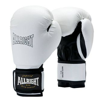 Rękawice boks. 10oz Allright Limited Edition biały SW02030